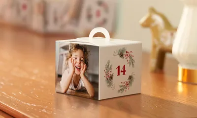 Fill-your-own Photo Advent Calendar Boxes