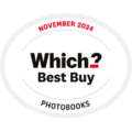 Seal for the "Best Buy" award for CEWE Photobooks in November 2024