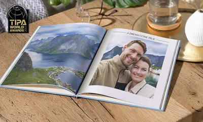CEWE PHOTOBOOK with Recycled Paper | Silky, semi-matte finish | FSC® certified