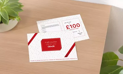 CEWE Gift Vouchers | Six values of up to £100 | Perfect gift for any occasion