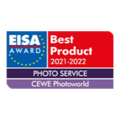 EISA Award for best product 2021-2022 in photo service by CEWE Photoworld