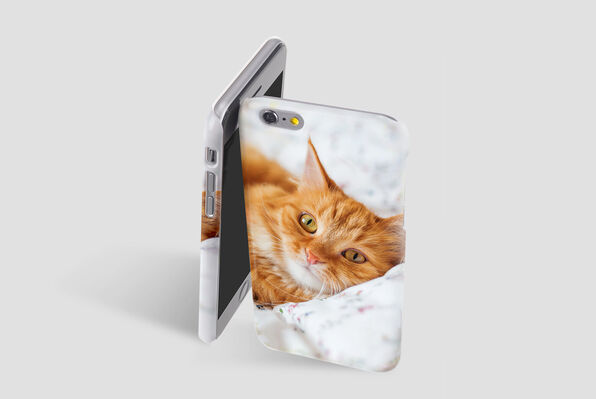 image of cat printed onto a premium photo phone case